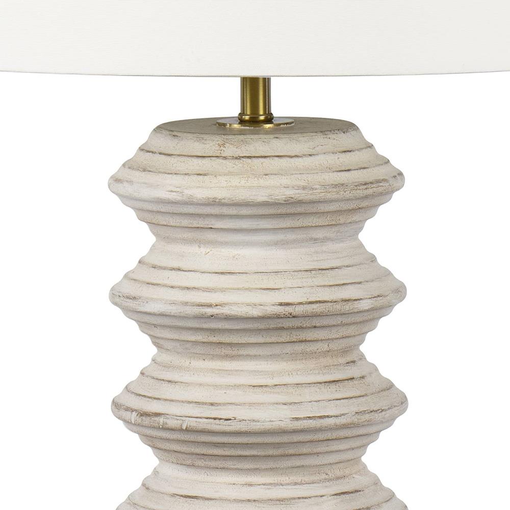 Regina Andrew Nova French Country White Wood Table Lamp