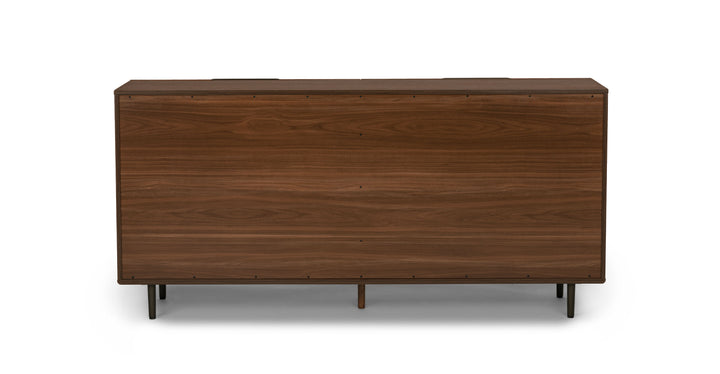 Nera Walnut 6 Drawer Double Dresser