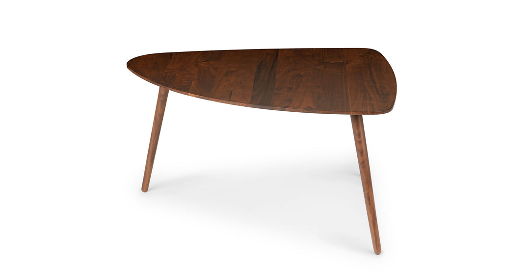 Amoeba Wild Walnut  Wide Coffee Table