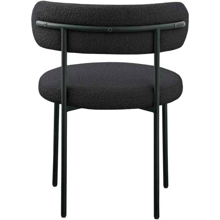 Sherwood Solid Back Boucle Side Chair (Set of 2)