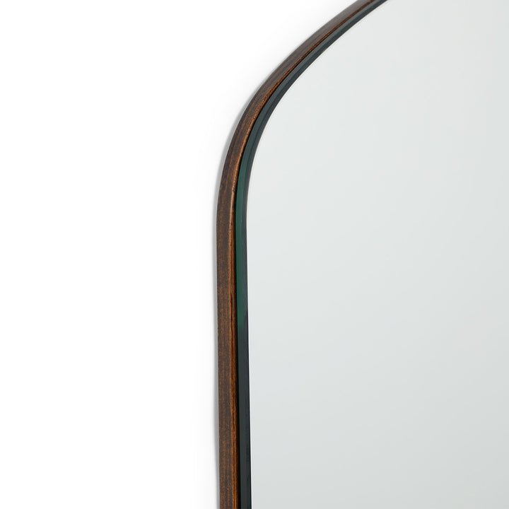 Luras Walnut Wall Mirror