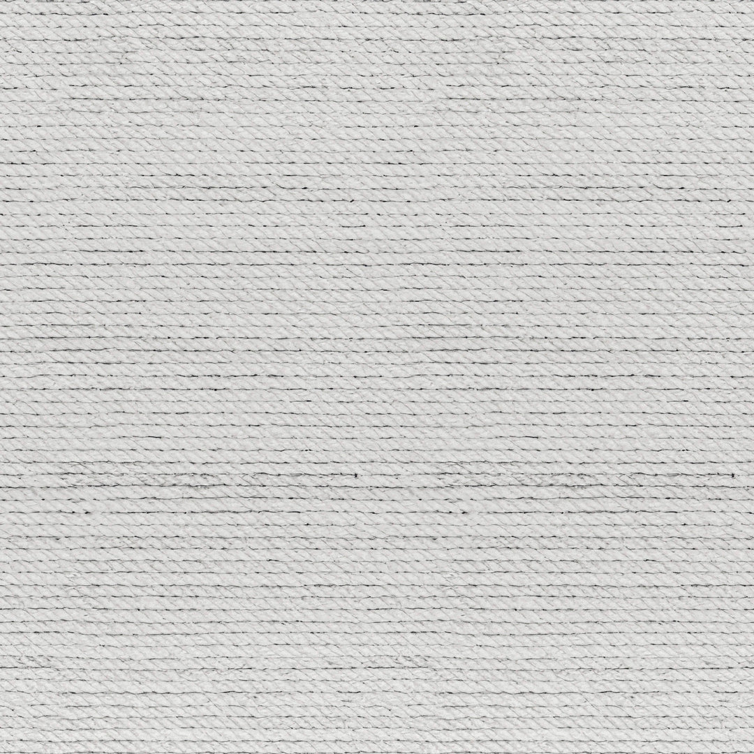 Havana Wicker Teak Armless Chair Black and White Diamond