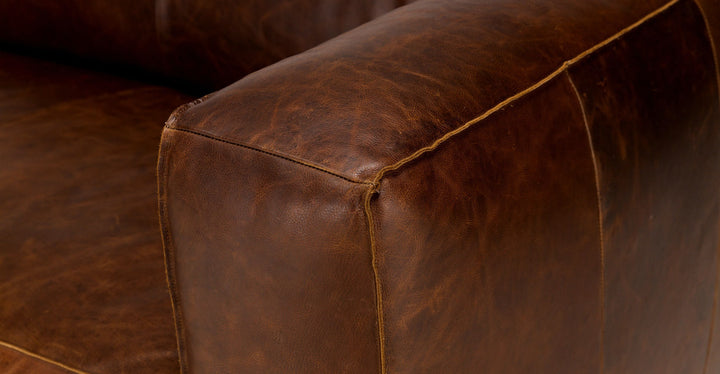 Cigar Rawhide Brown Sofa