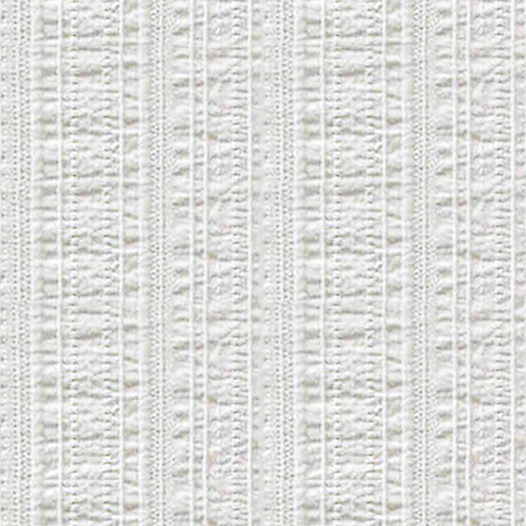 Organic Cotton White Textured Duvet Cover-King