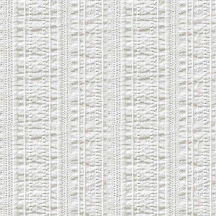 Organic Cotton White Textured Duvet Cover-King