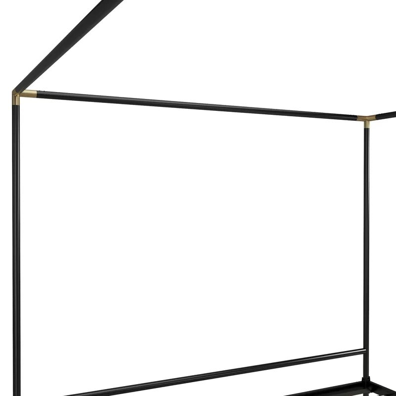 Celeste Metal Canopy Bed-King