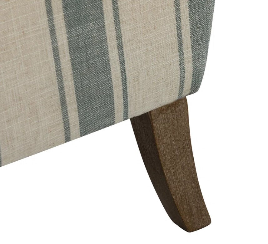 Arching Upholstered Armchair