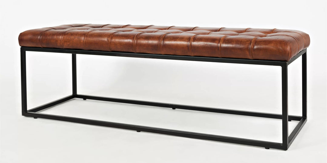 Pearson Genuine Leather Bench