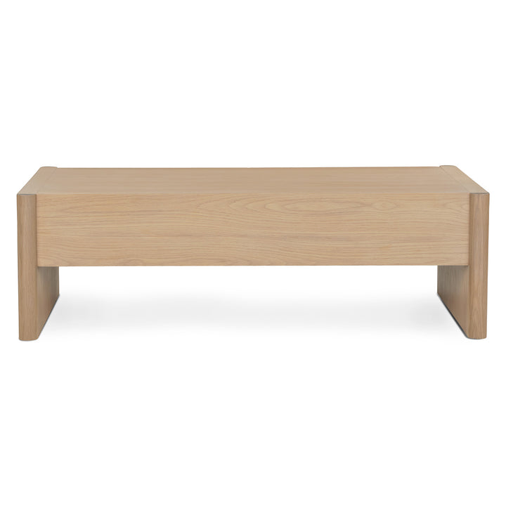 Torme White Oak Coffee Table