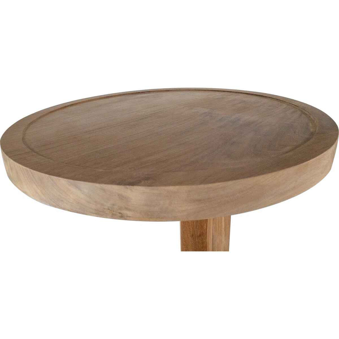 Nordic Teak Rapaport Natural C Shaped Side Table