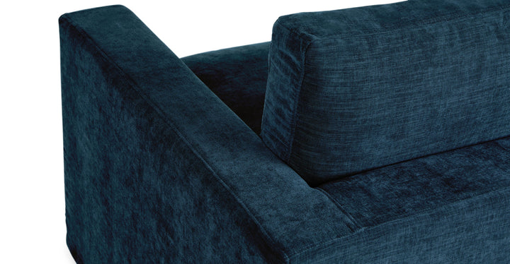 Alzey Dash Blue Slipcover Lounge Chair