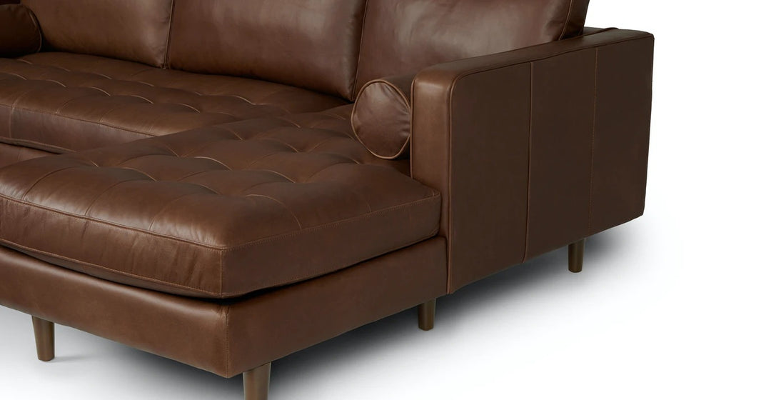 Sven Charme Chocolat Right Sectional Sofa