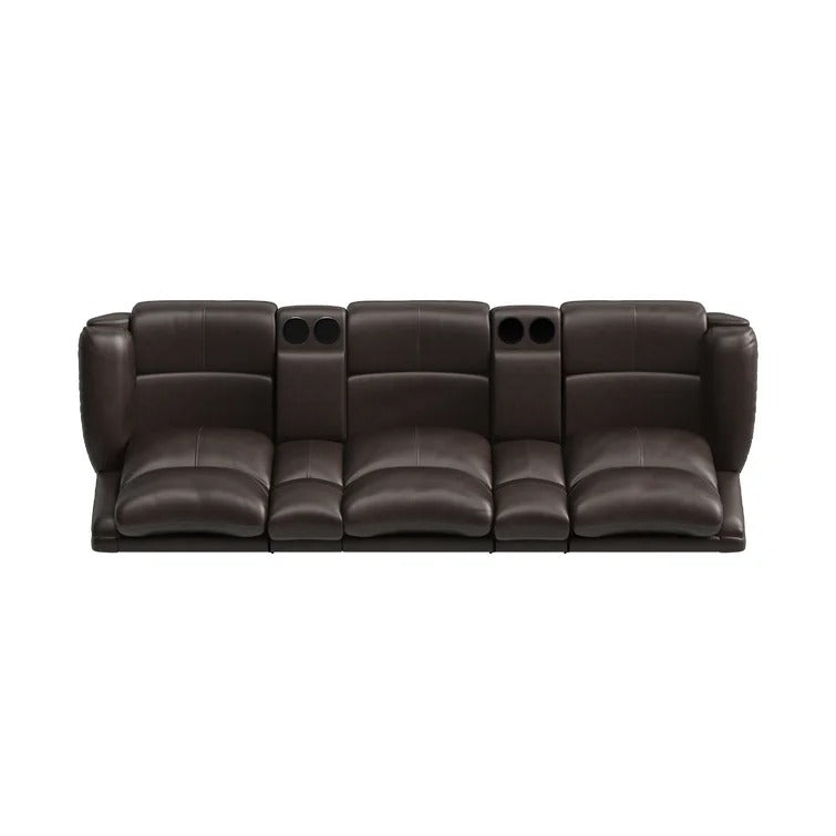Cheryll Home Theater Sofa with Cup Holder