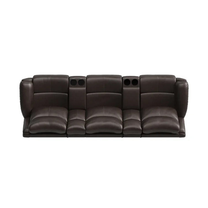 Cheryll Home Theater Sofa with Cup Holder