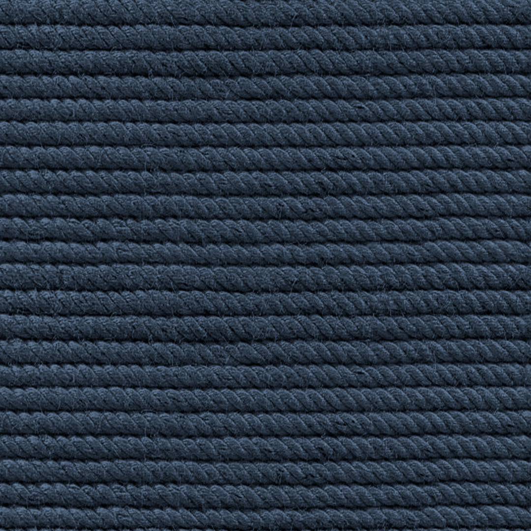 Liam Geo Navy Blue Rope Kids Table Lamp