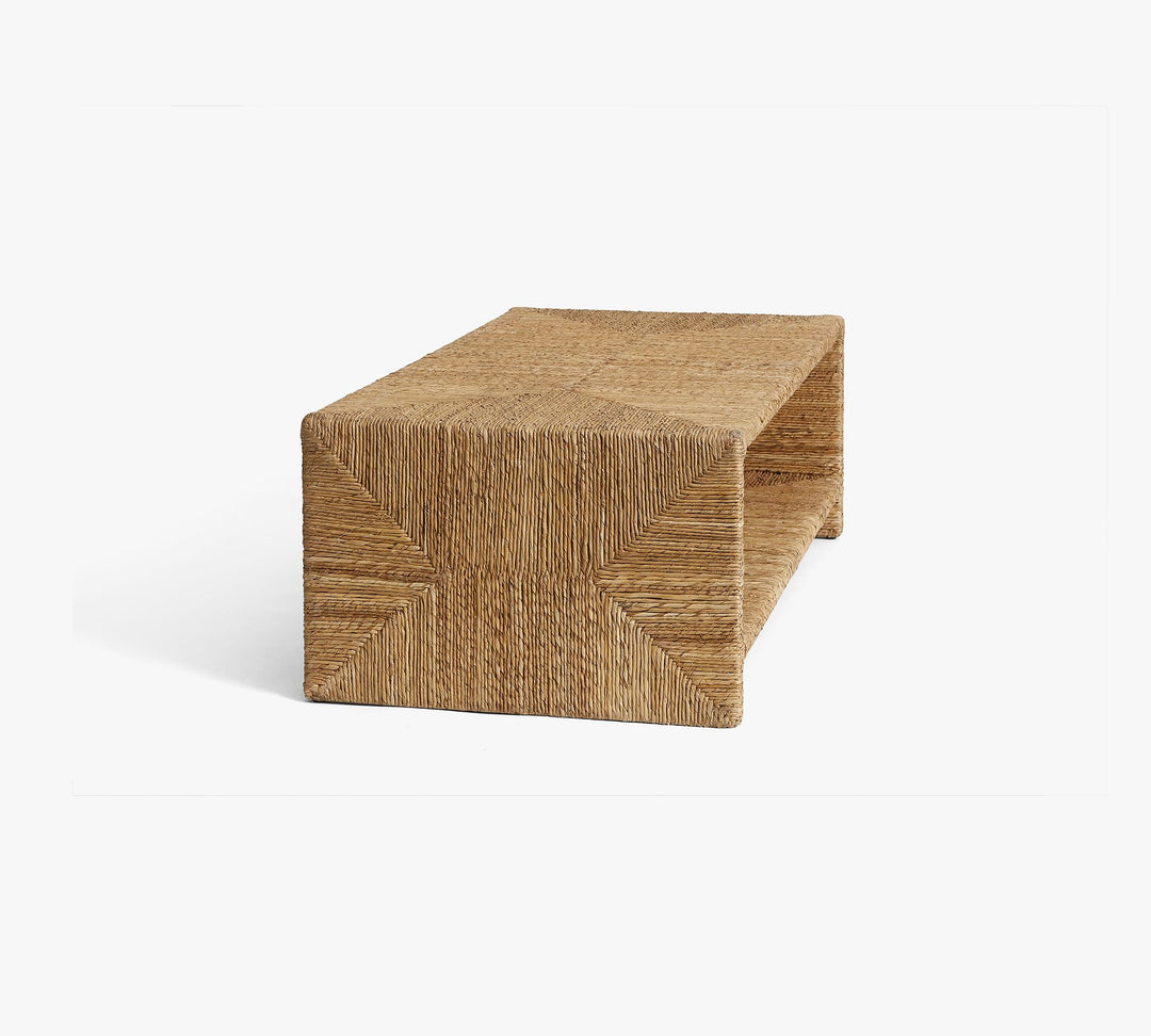 Malibu Rectangular Woven Coffee Table