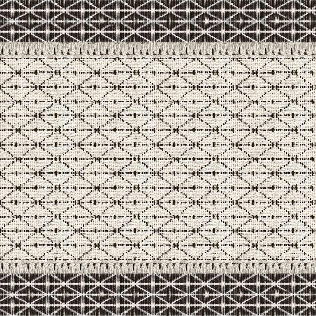 Sandra Cotton Throw Pillow Cover without Insert-18"x18"