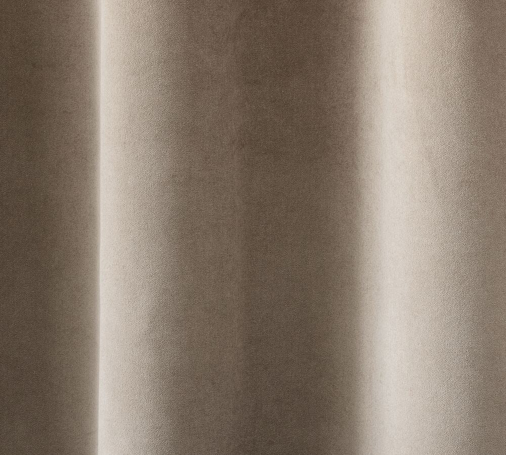 Velvet Twill Blackout Curtain-108"
