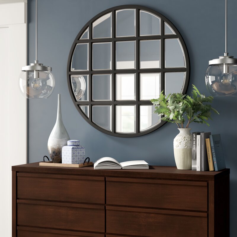 Yatendra Farmhouse Country Accent Mirror