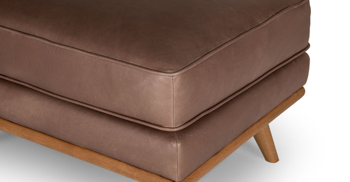 Timber Charme Chocolat Ottoman