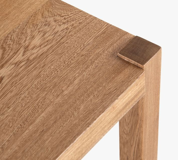 Bardill Woven Leather End Table