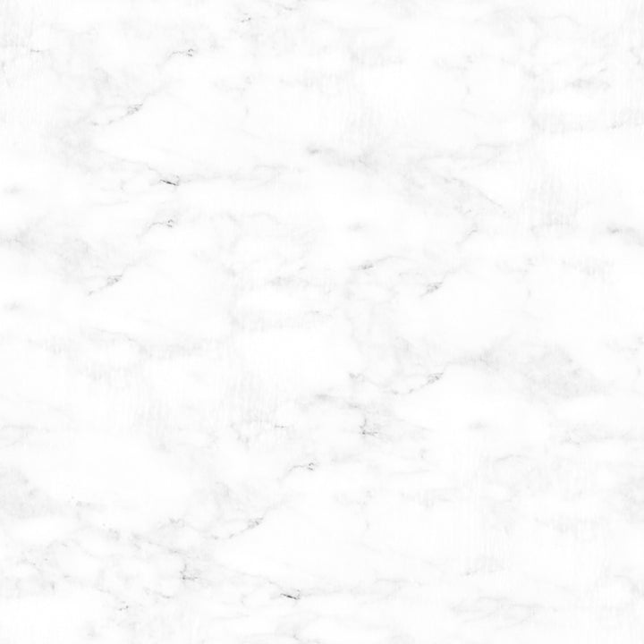 Large White Marble Canister with Wood Lid-Large