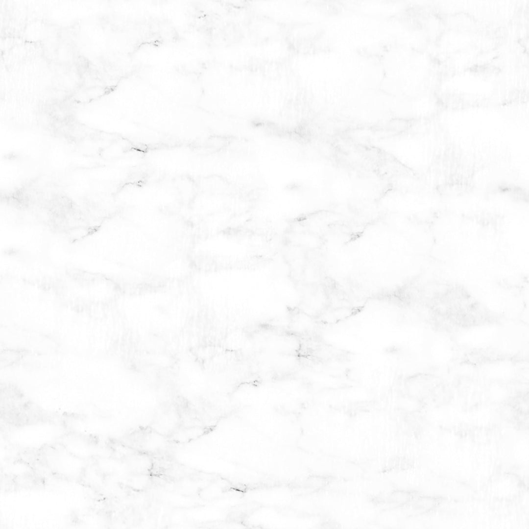 Large White Marble Canister with Wood Lid-Large