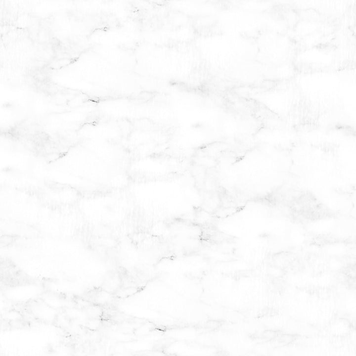 Large White Marble Canister with Wood Lid-Large