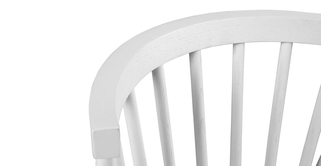 Rus White Dining Chair