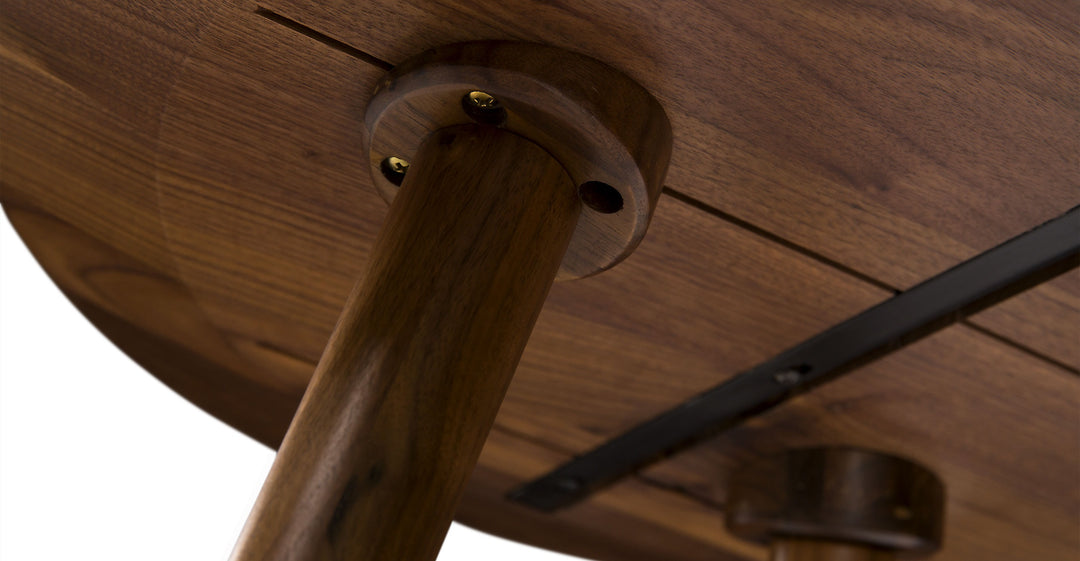 Amoeba Wild Walnut End Table