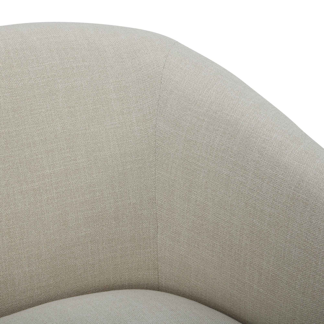 Bennett Upholstered Swivel Barrel Chair