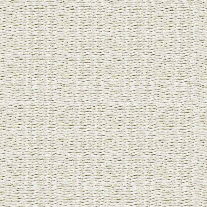 Cattail and Paper Terra Basket Two Tone Wicker Basket with Handles