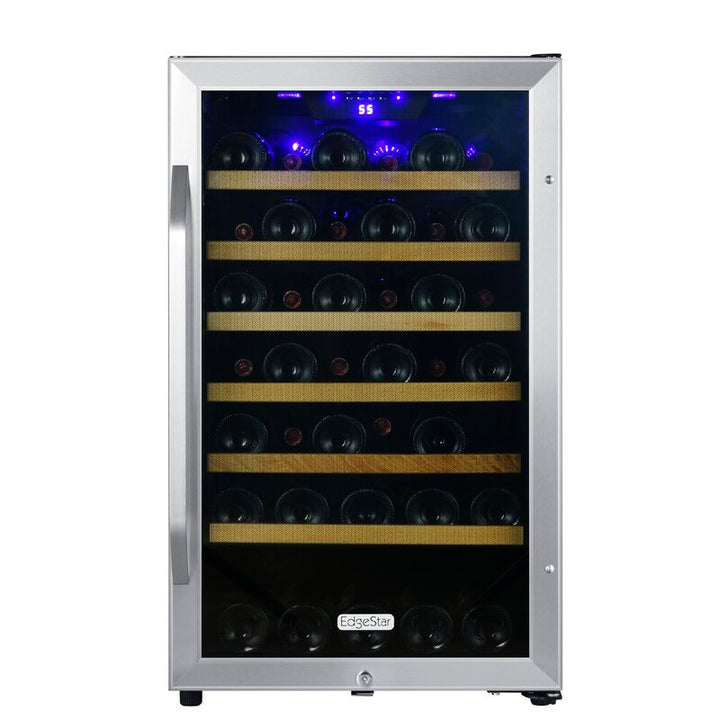 44 Bottle Single Zone Freestanding Wine Refrigerator