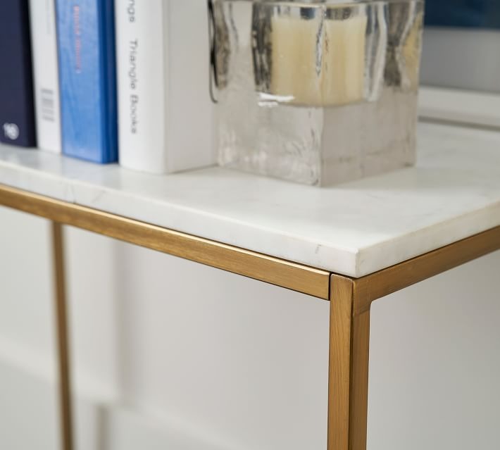 Delaney Marble Console Table