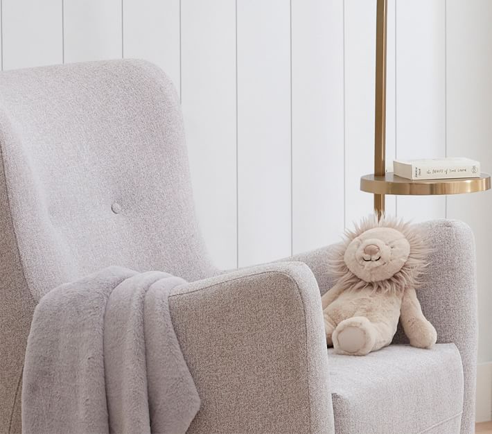 Taupe Lion Critter Plush-Small