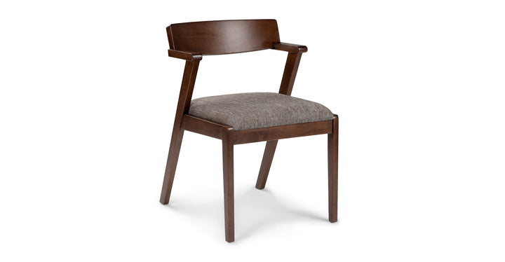 ZOLA VOLCANIC GRAY DINING CHAIR