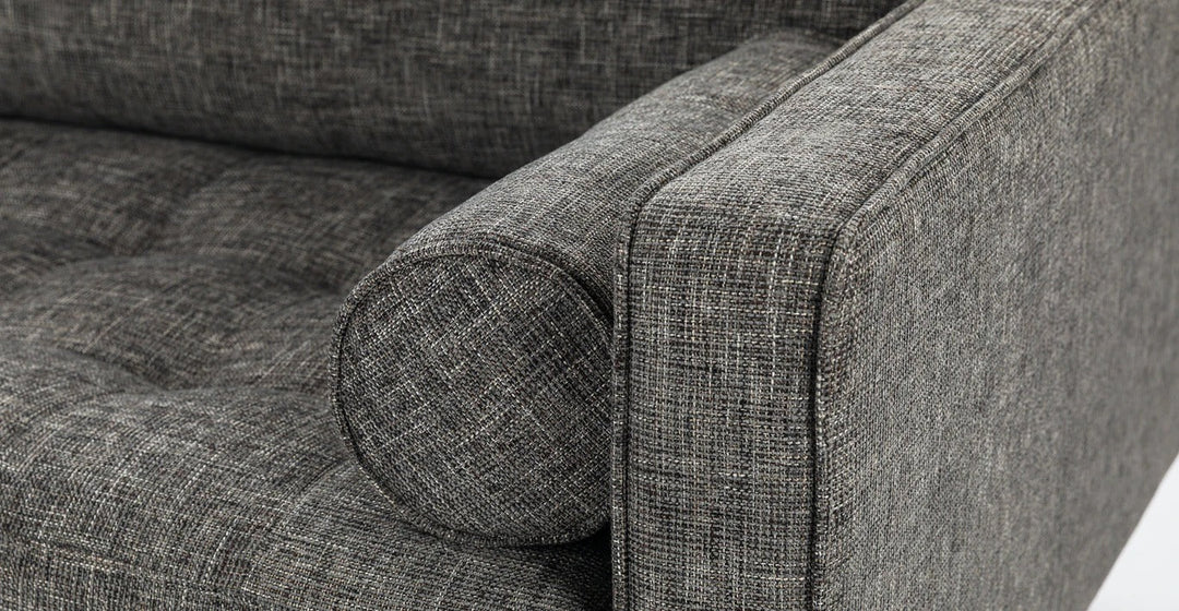 Sven Briar Gray Left Sectional Sofa