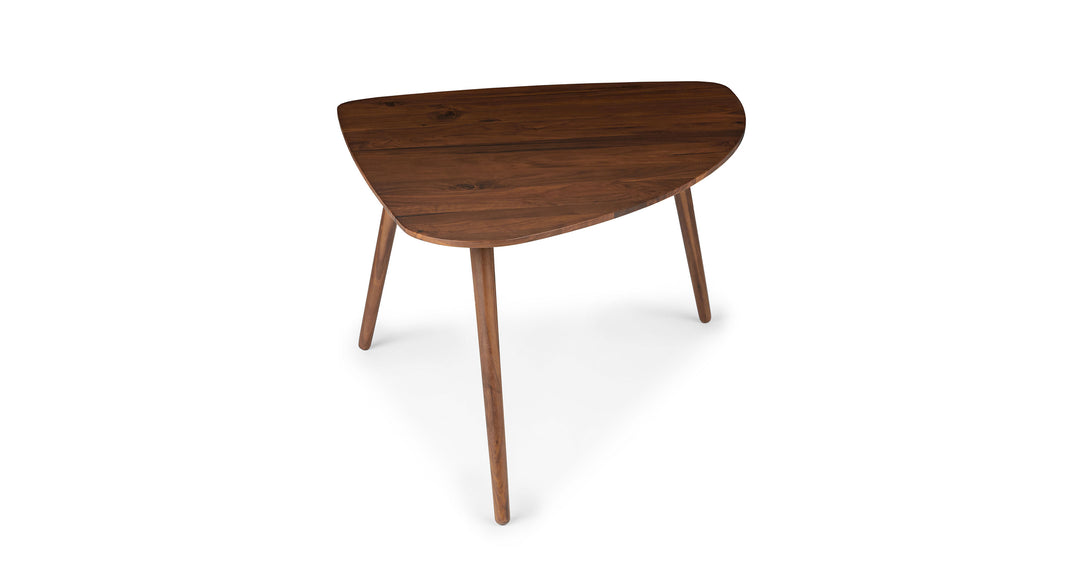 Amoeba Wild Walnut  Wide Coffee Table