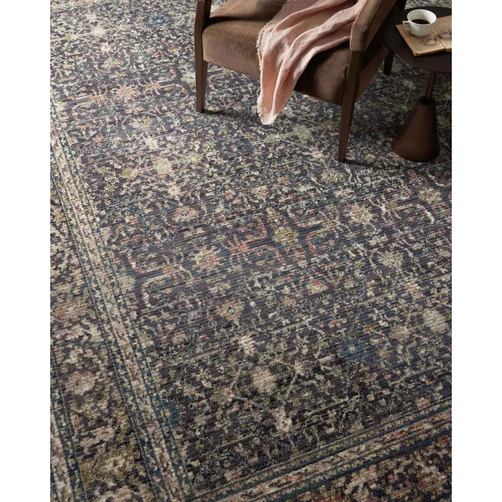 Jean Stoffer Loloi Bradbury Midnight Multi Area Rug-7'10"x10'
