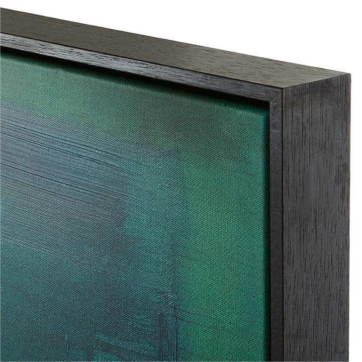 Emerald Print with Frame-38"x74"