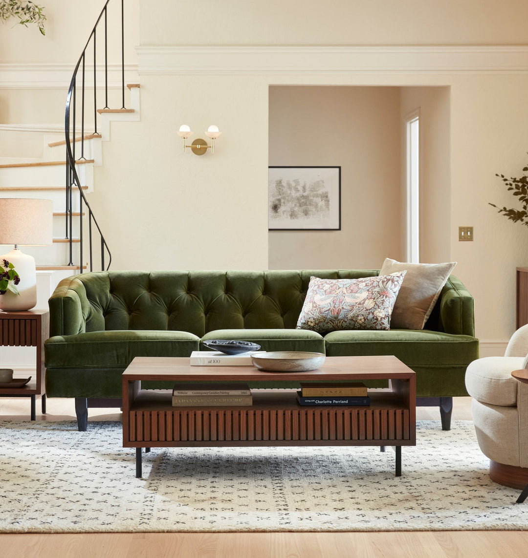 Monrowe Sofa Flanders II Velvet Caspian