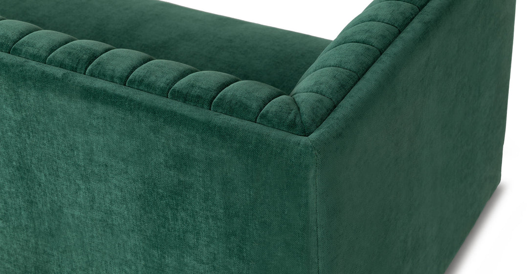 Raella Poplar Green Sofa