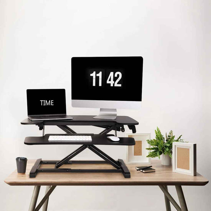 Desk Converter with Removable Keyboard Tray