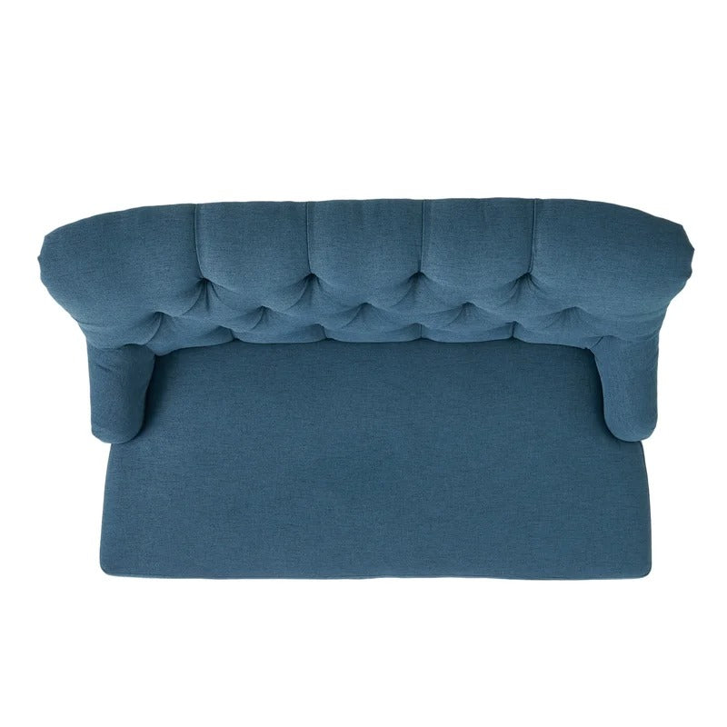 Jezebel Recessed Arm Settee