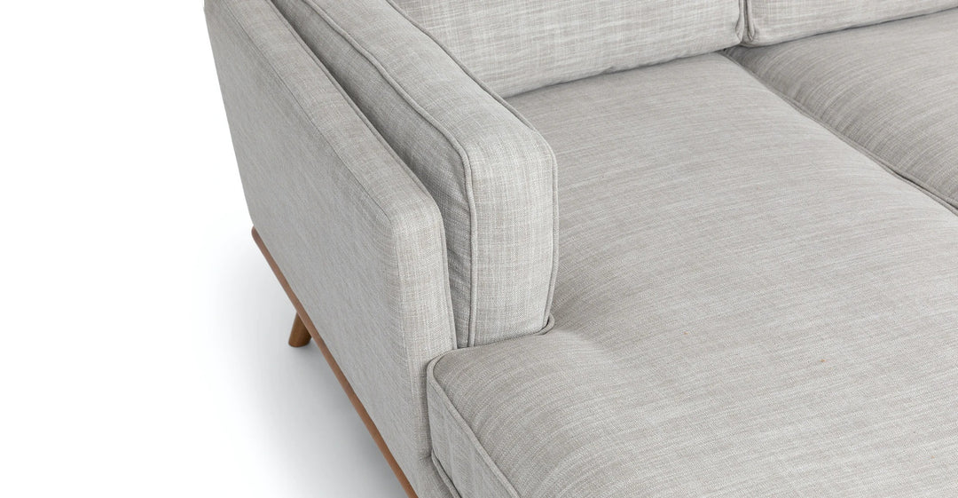 Timber Rain Cloud Gray Left Sectional