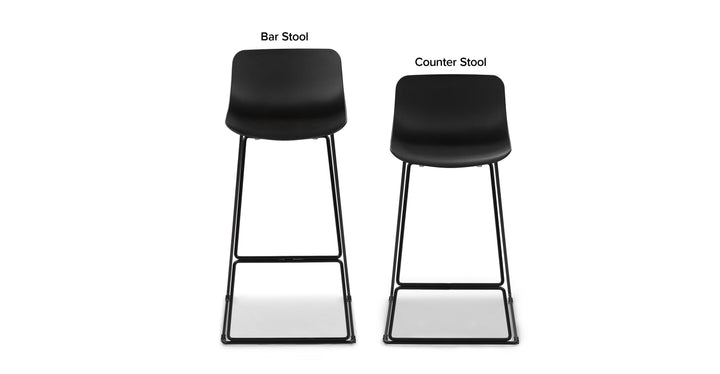 Anco Black Counter Stool