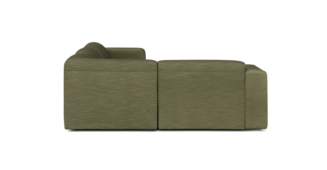 Sanna Magnet Green Right Corner Sectional