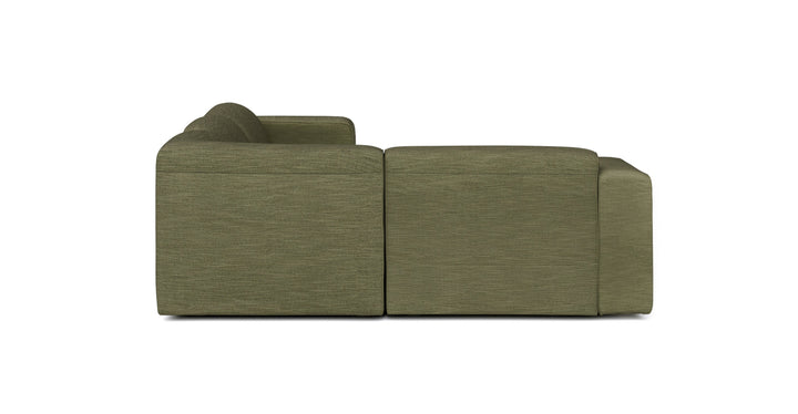 Sanna Magnet Green Right Corner Sectional