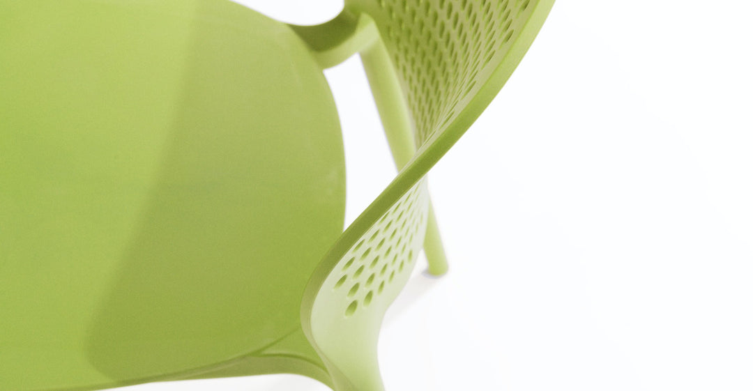 Dot Citrus Green Dining Chair