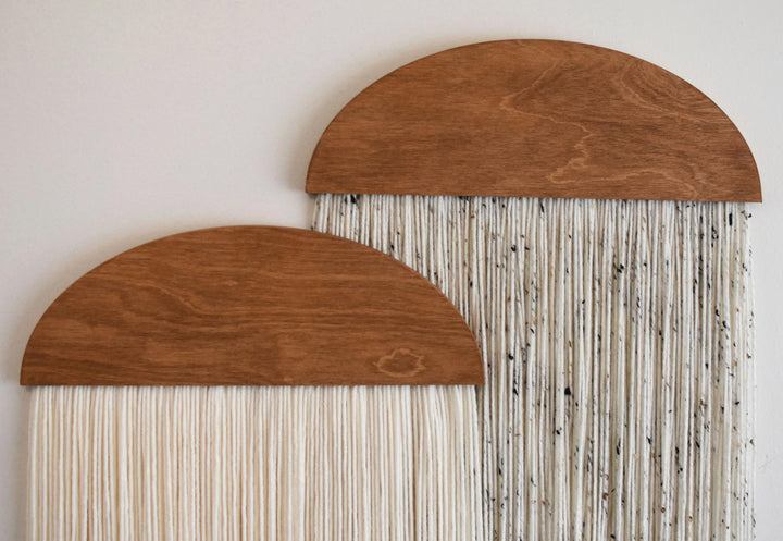 Macrame Knotting Blended Fabric Wall Hanging 2